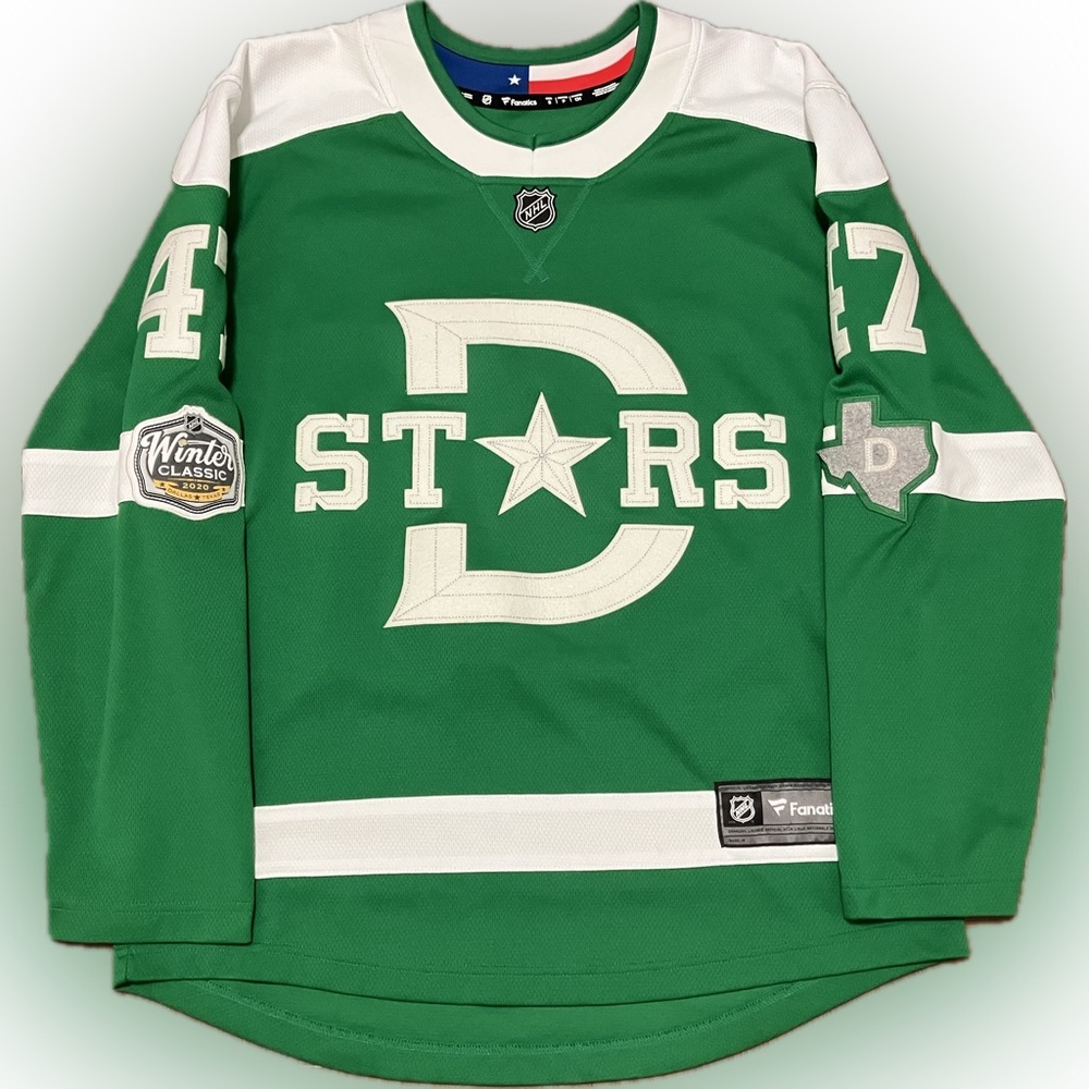 Dallas Stars Alexander Radulov 2020 Winter Classic Fanatics NHL Hockey Jersey S